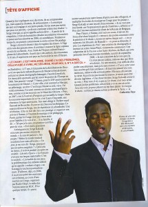 Jeune Afrique Magazine Article